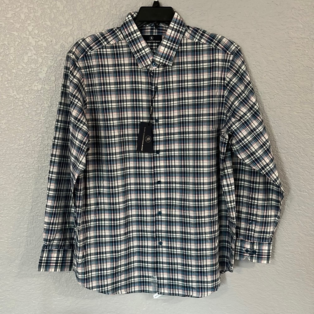 Hart Schaffner Marx Mens Button Down Shirt - XL